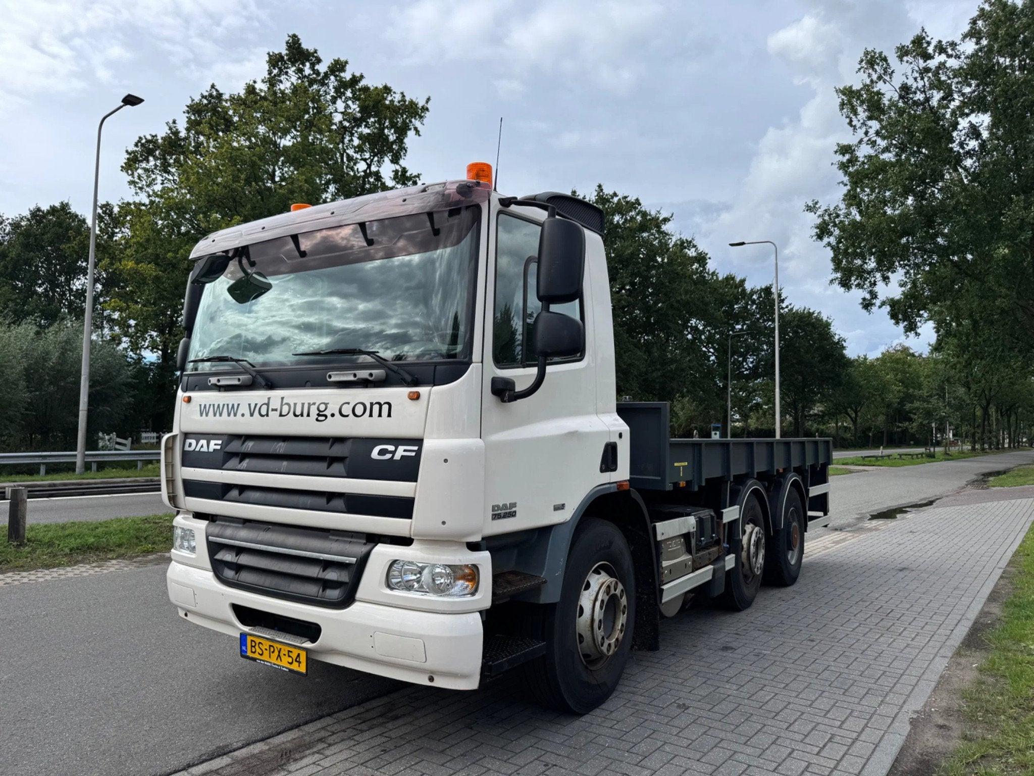 DAF CF 75.250 6 X 2 Euro 5 178000Kl. (bj 2007), Auto's, Automaat, Euro 5, Verwarmde buitenspiegels, Diesel