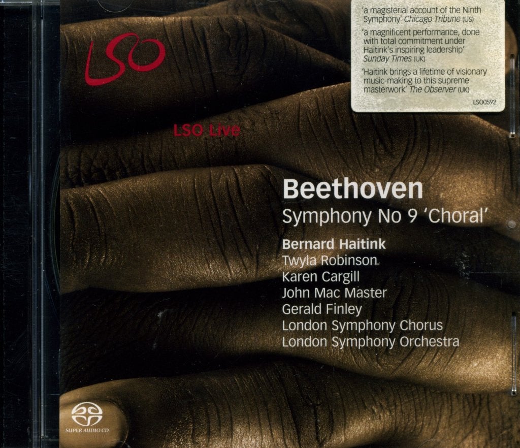 SACD Beethoven Symphony No 9 (Haitink), Ophalen of Verzenden, Zo goed als nieuw, Romantiek, Orkest of Ballet