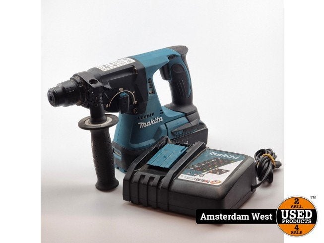 Makita DHR242 Boorhamer | Nette staat, Makita, Zo goed als nieuw, Support@makita.com, Makita Corporation, 3-11-8, Sumiyoshi-cho, 
Anjo, Aichi 446-8502
Japan