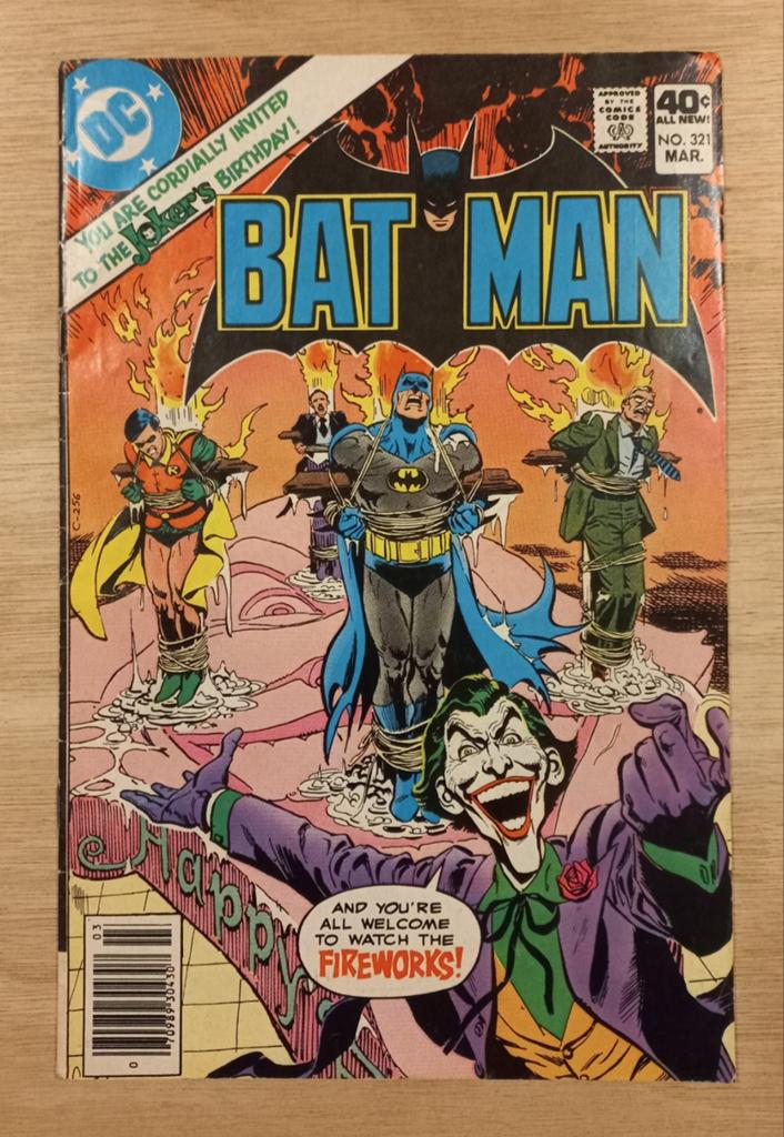 Batman #321 1980 US comic VG/FN 5.0!, Boeken, Strips | Comics, Amerika, Ophalen of Verzenden, Gelezen, Eén comic