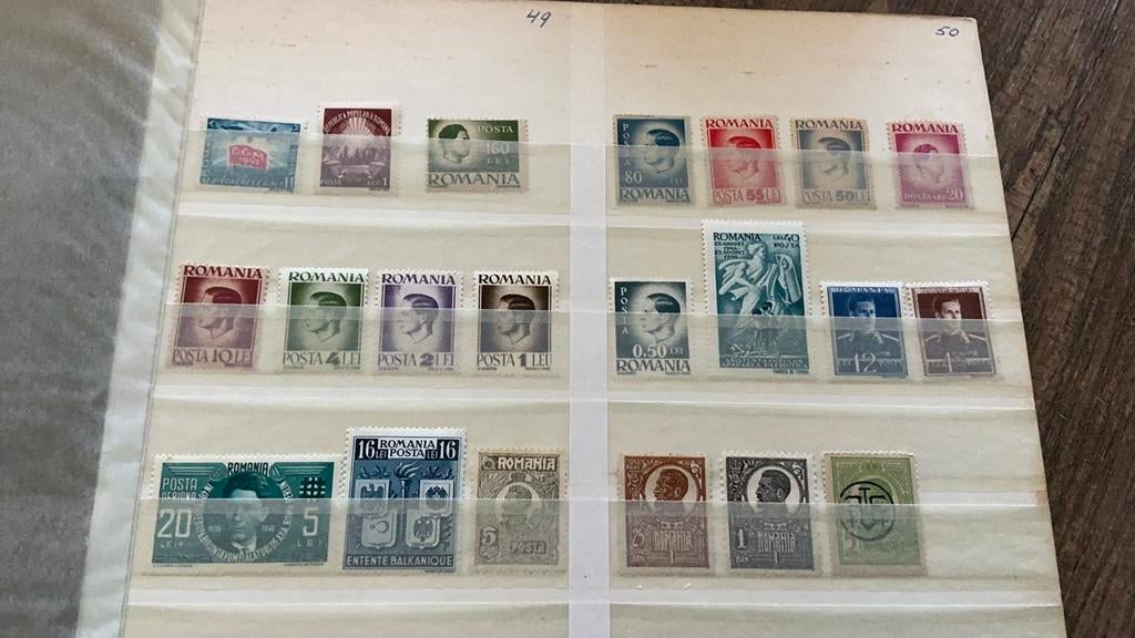 #80 Mooie verzameling pf/ongestempeld Roemenie, Postzegels en Munten, Postzegels | Volle albums en Verzamelingen, Ophalen of Verzenden