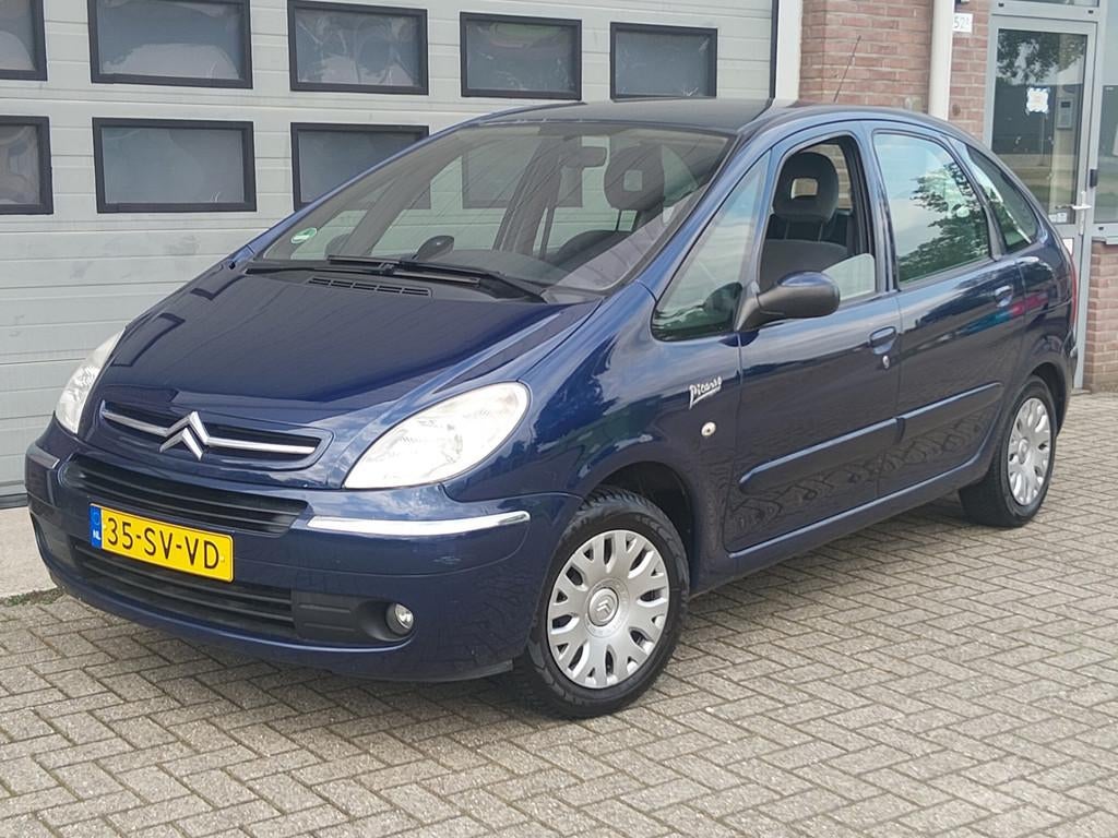 Citroen Xsara Picasso 1.6i-16V Caractère 2006 Airco HOGE IN, Voorwielaandrijving, Blauw, Handgeschakeld, 1587 cc