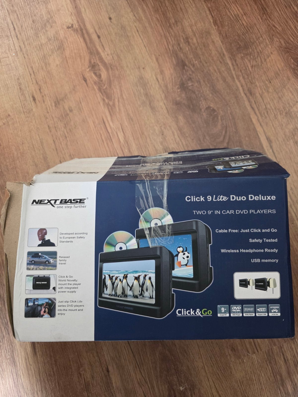 Nextbase Click 9 Lite Duo Deluxe Portable DVD-spelers, Audio, Tv en Foto, Draagbaar, Ophalen of Verzenden, Zo goed als nieuw, Overige merken
