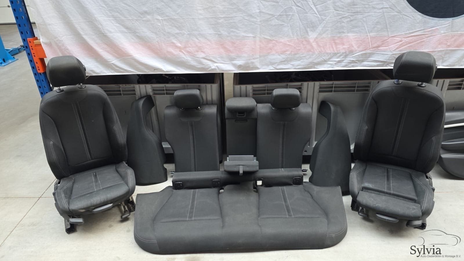 Sport interieur stoelen handbediend BMW 3 serie F30 LCI stof, Auto-onderdelen, Interieur en Bekleding, Gebruikt, -, -, Ophalen of Verzenden