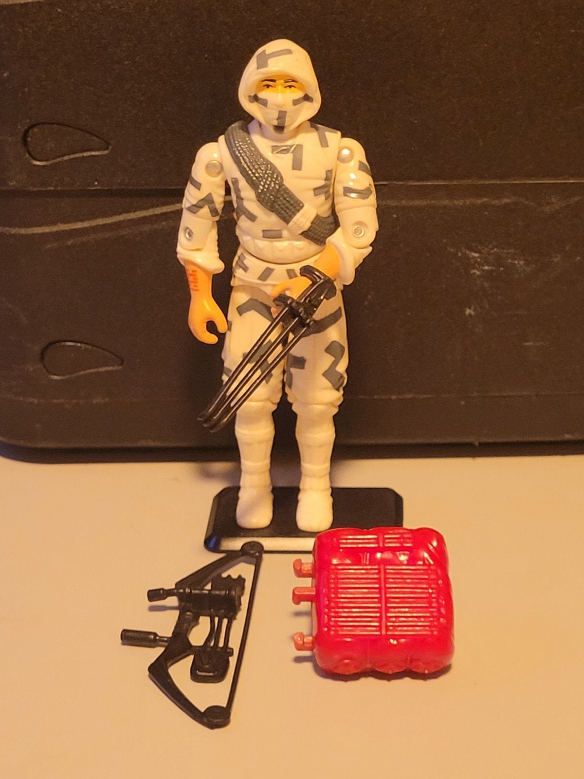 Vintage G.I.JOE - Storm Shadow v2 95% compleet (1987), Ophalen of Verzenden, Gebruikt