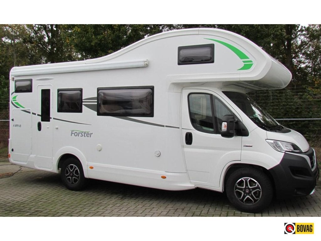 Forster A699 7 persoons, digt.dashbord, Overige merken, Elektrische ramen, Alkoof, Fiat