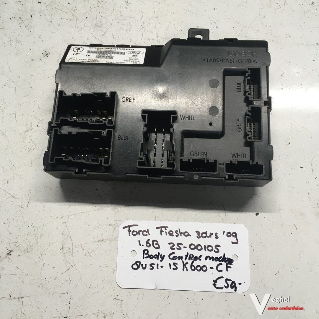 Ford Fiesta 3 drs 1.6 B 2009 2500105   Body Control Module 8, Gebruikt, -, -, Ophalen of Verzenden
