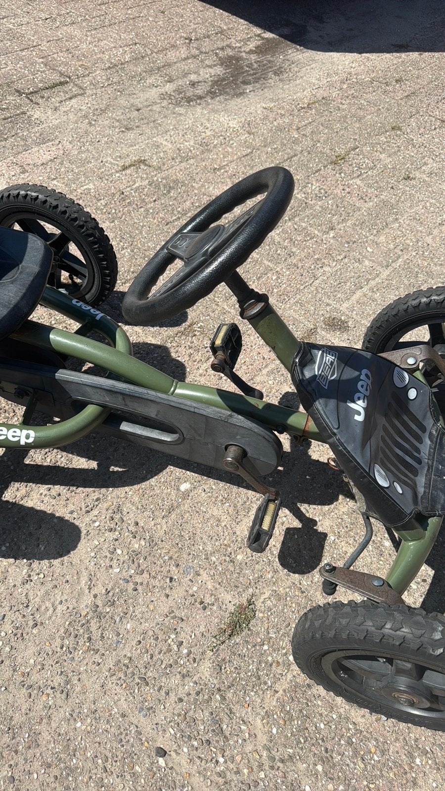 Berg skelter jeep buddy, Ophalen, Zo goed als nieuw, Berg