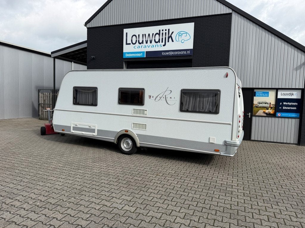TABBERT Rossini 500 TD ’09 (Mover, Fransbed), Rondzit, Tabbert, 7 tot 8 meter, Bedrijf