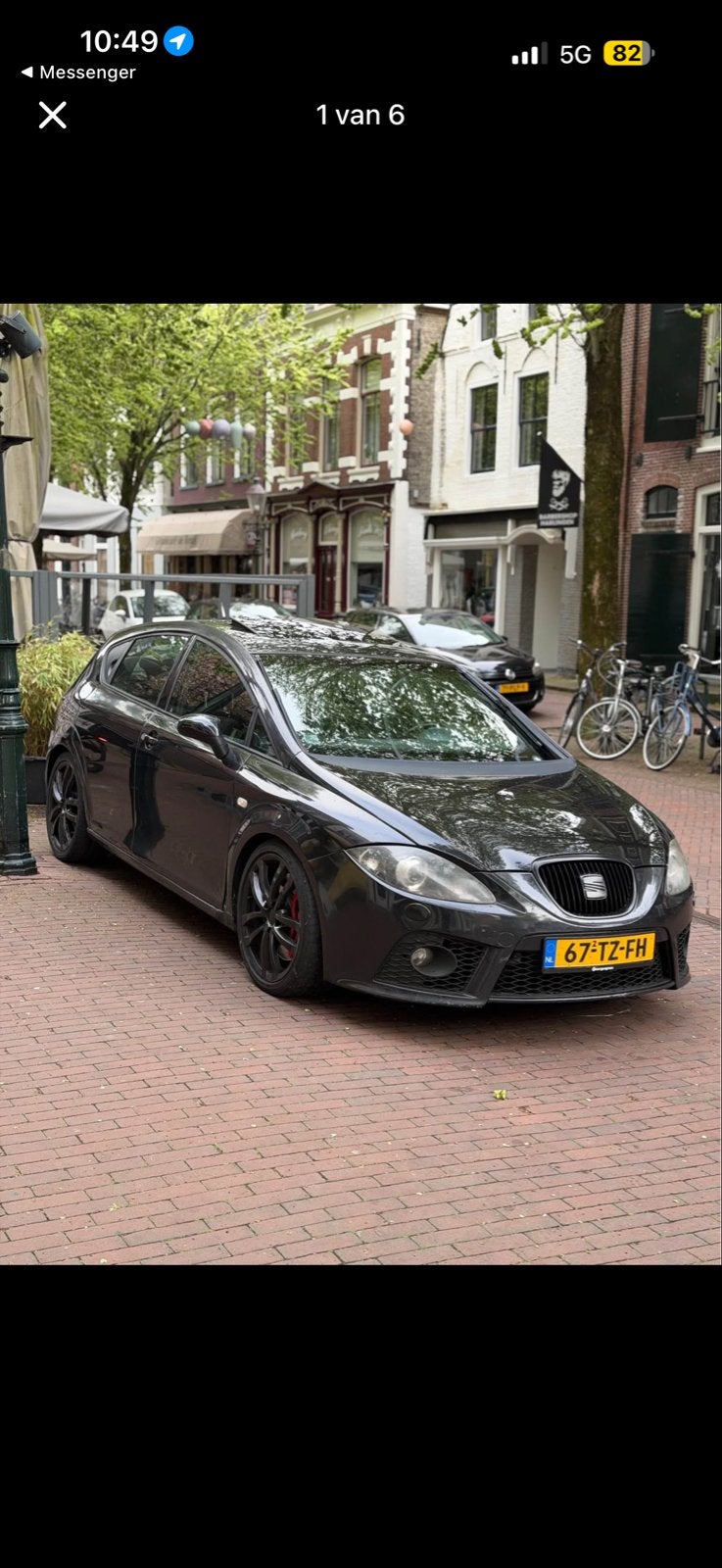 Seat Leon 2.0 TDI 170pk FR -S.DAK-ECC-NW.MOTOR-, Voorwielaandrijving, 4 cilinders, 700 kg, Leon