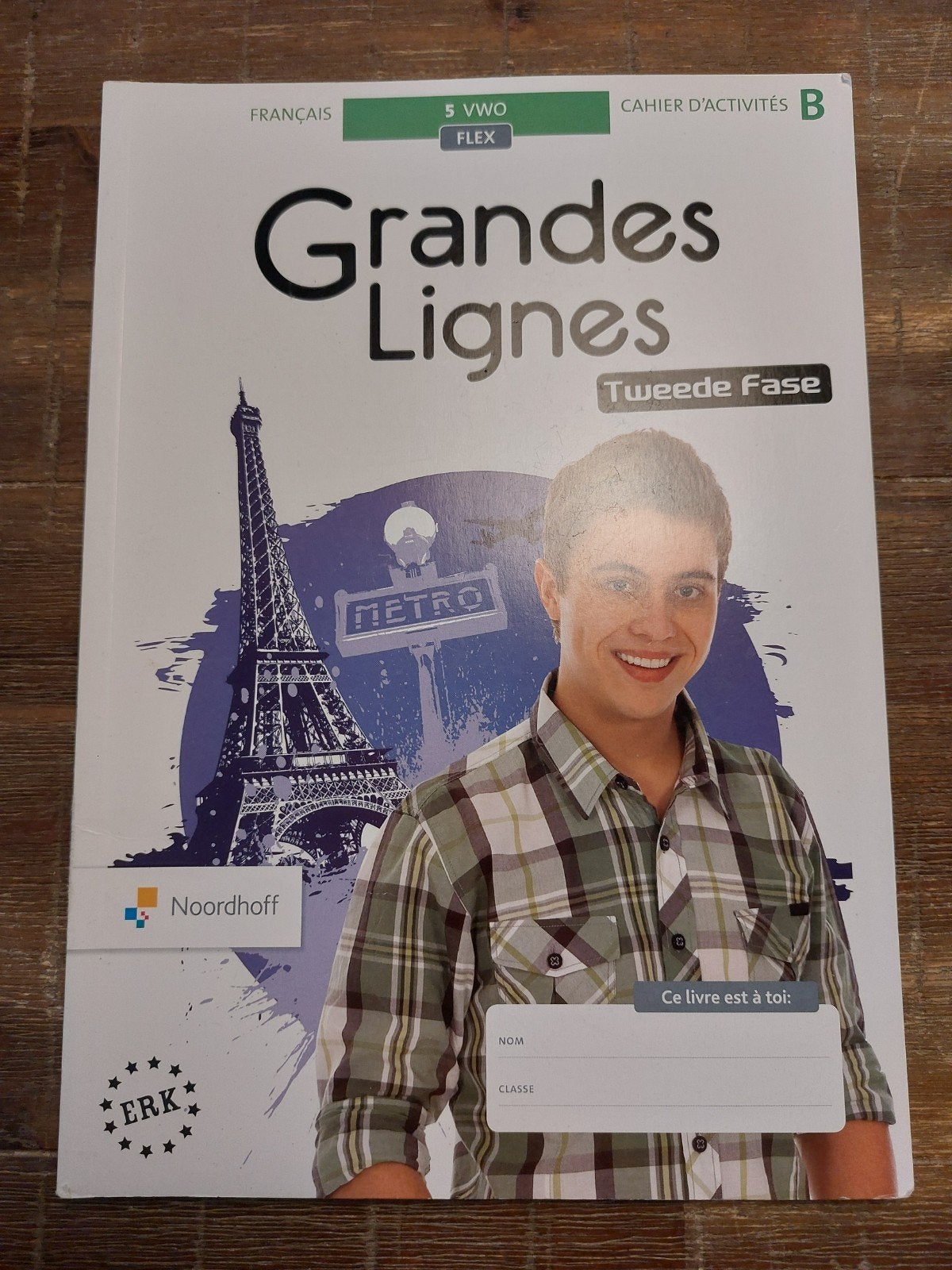 Frans Grandes Lignes 5 vwo Leerwerkboek B, Boeken, VWO, Noordhoff, Ophalen of Verzenden, Zo goed als nieuw