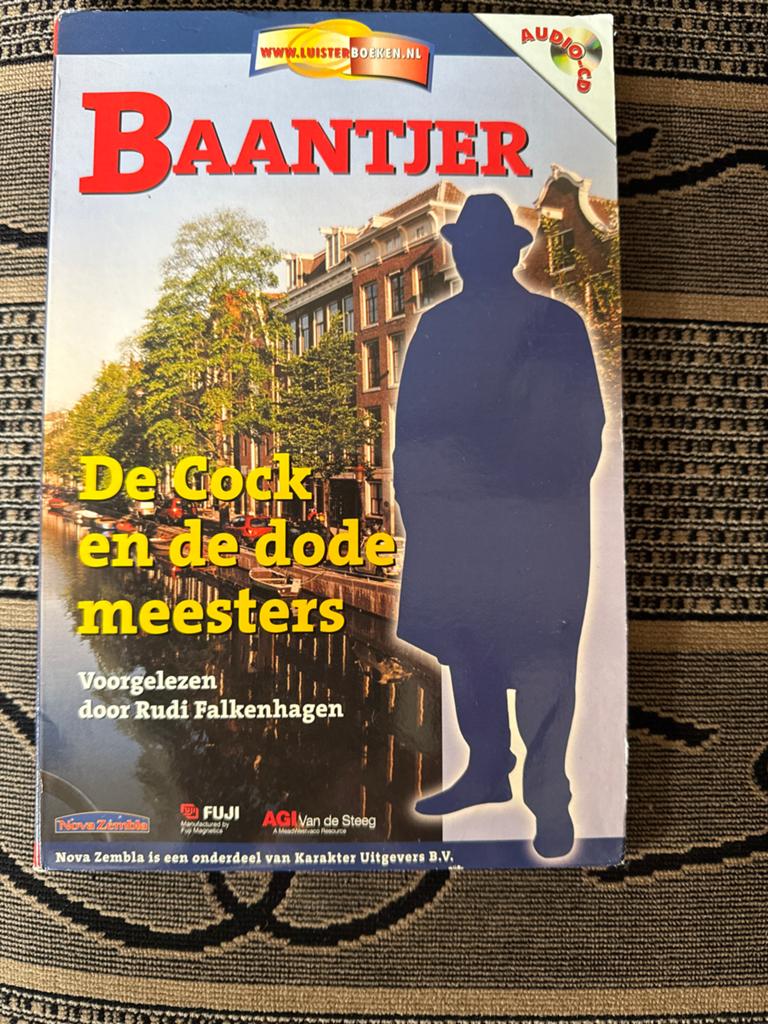 Baantjer: De Cock en de dode meesters (Audioboek op CD), Boeken, Detectives, Ophalen of Verzenden