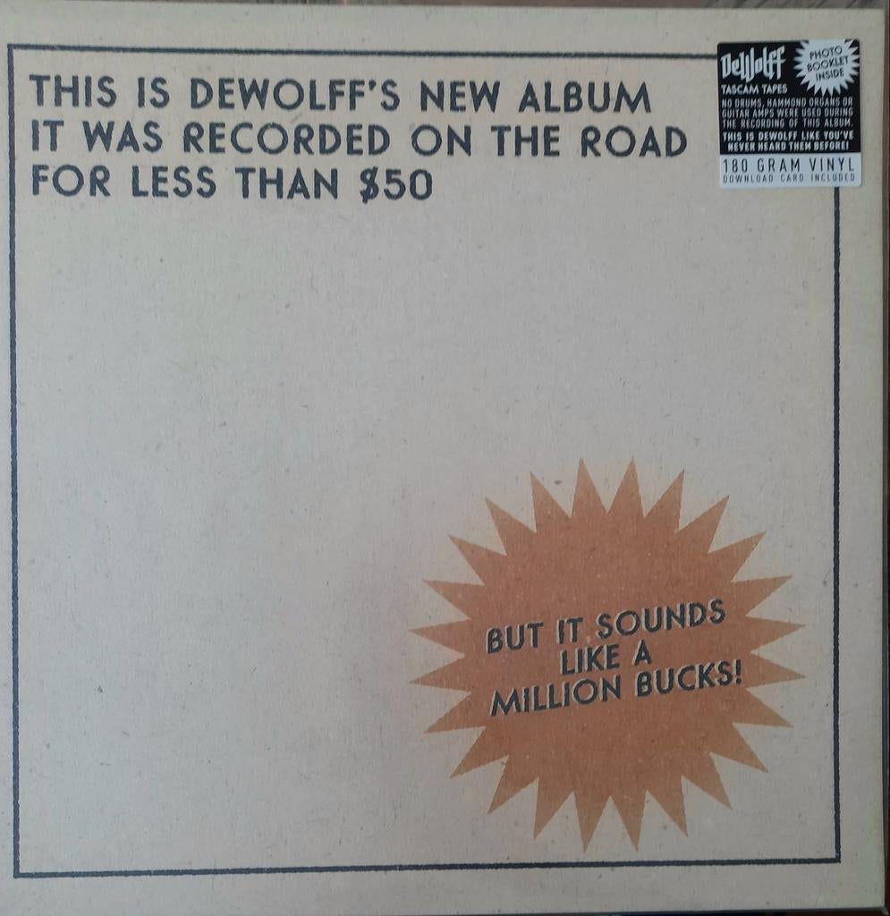 DeWolff - Tescam Tapes (LP), Ophalen of Verzenden, Zo goed als nieuw, 12 inch, Poprock