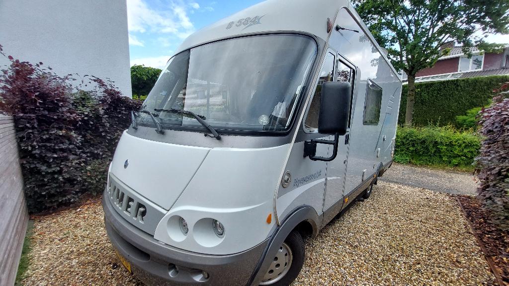 HYMERMOBIL B 584 INTEGRAAL,, Integraal, Chemisch toilet, Fiat, Tot en met 3