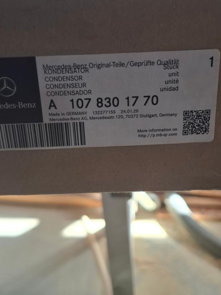 NOS MB originele condensor W107 300SL 420SL 500SL 560SL, Ophalen of Verzenden, Nieuw, Mercedes-Benz