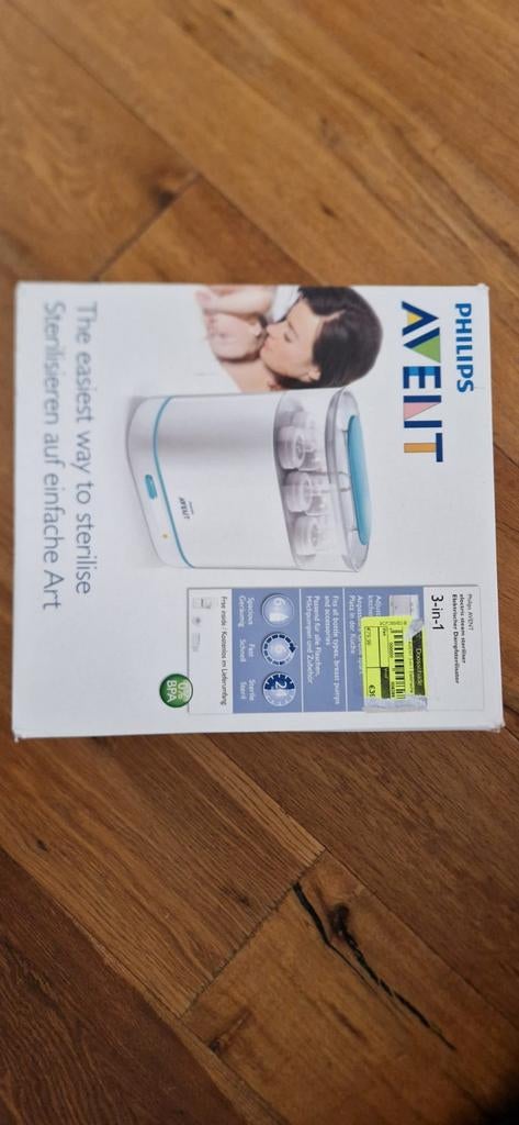 Philips Avent 3-in-1 Sterilisator - Snel en Eenvoudig, Ophalen