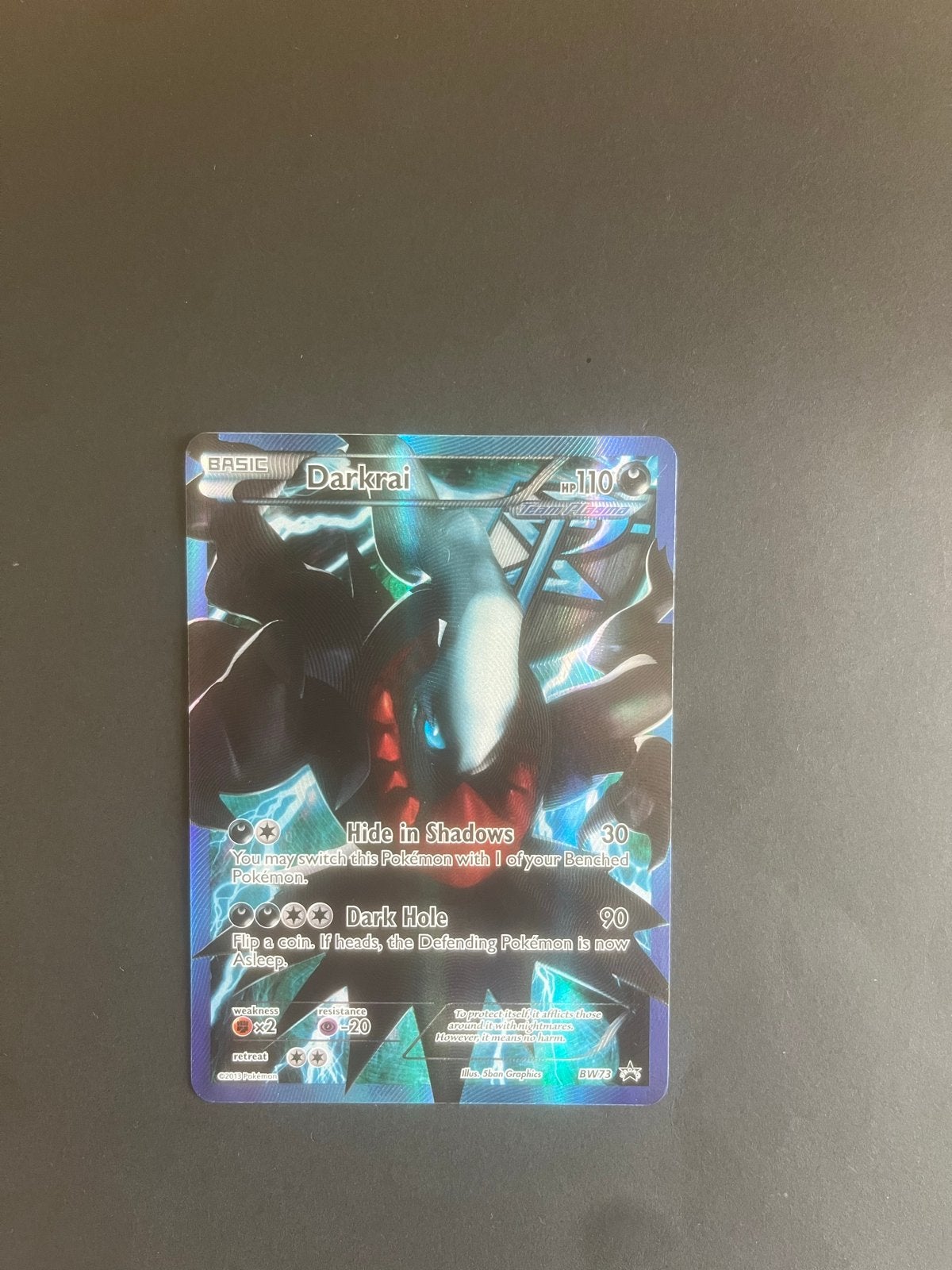 Darkrai bw73 Mint, Ophalen of Verzenden, Zo goed als nieuw, Losse kaart, Foil