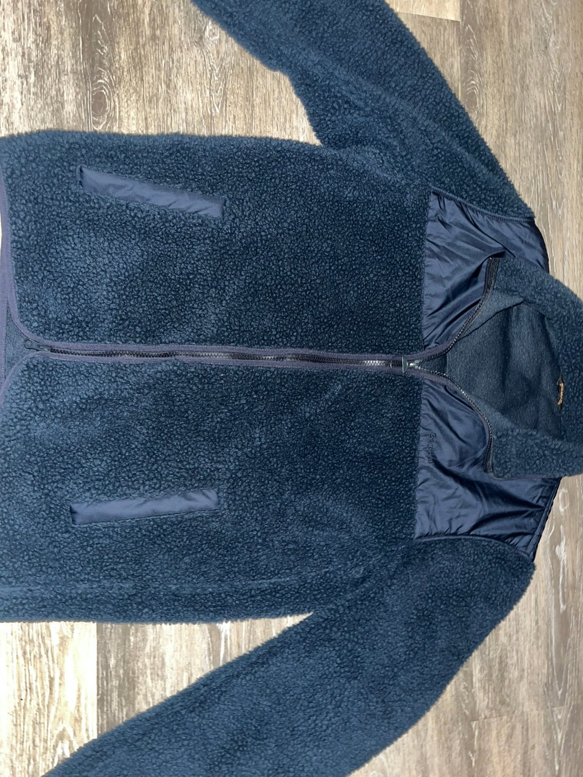 Barbour hobson men fleece jas maat m, Kleding | Heren, Ophalen, Zo goed als nieuw, Groen