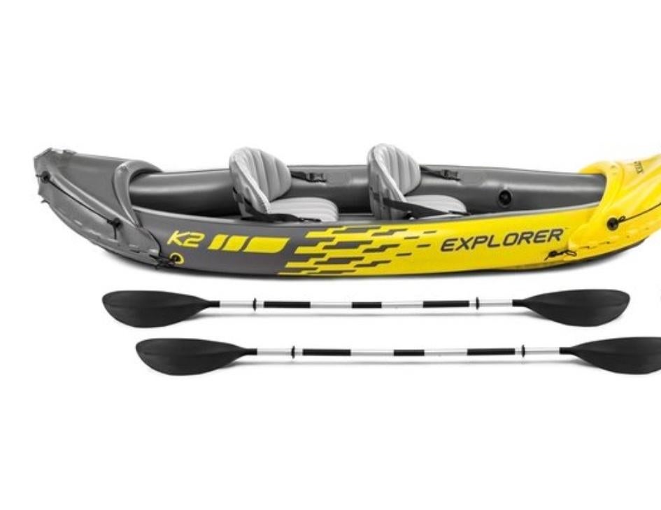 Intex Explorer K2 (opblaasbaar), Watersport en Boten, Ophalen, Opblaasbaar, Zo goed als nieuw, 2-persoons