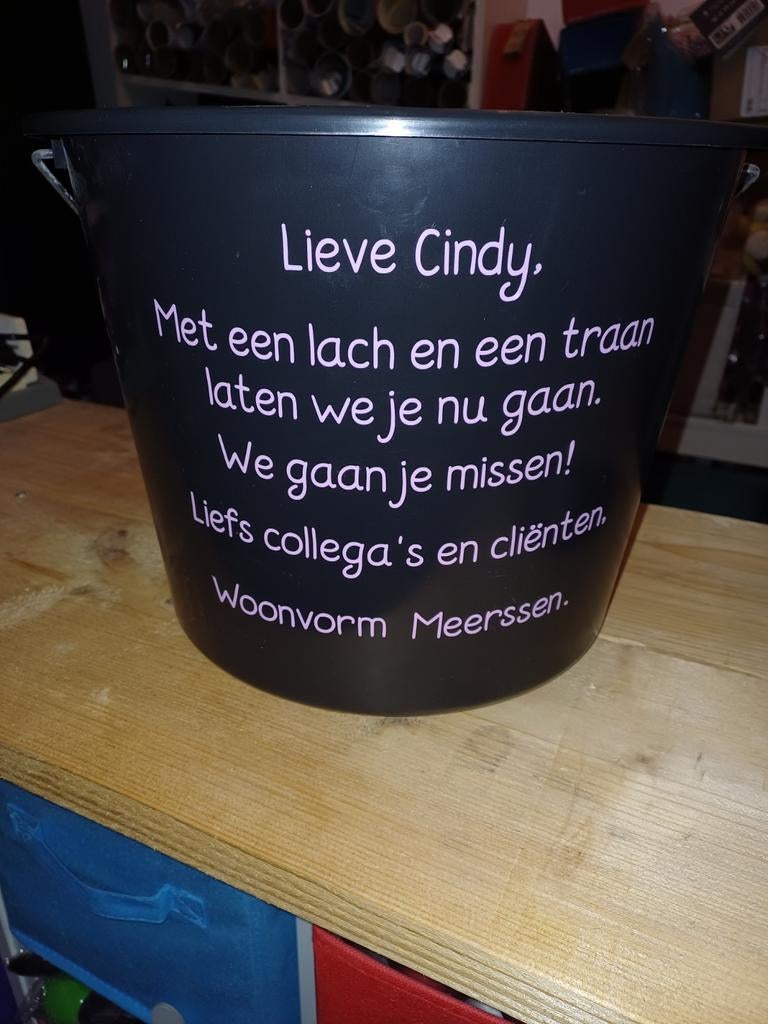 Emmers met tekst naar eigen keuze, Ophalen of Verzenden