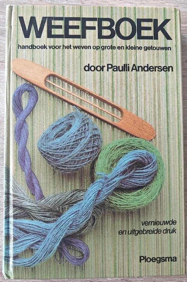 Paulli Andersen: WEEFBOEK., Boeken, Ophalen of Verzenden, Zo goed als nieuw, Paulli Andersen, Overige onderwerpen