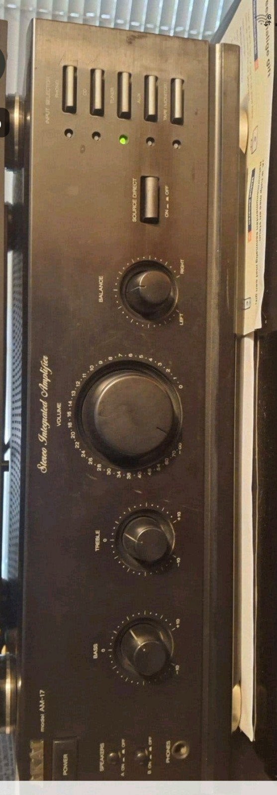 Akai AM-17 Stereo Geïntegreerde Versterker, Overige merken, Gebruikt, Ophalen of Verzenden, 60 tot 120 watt