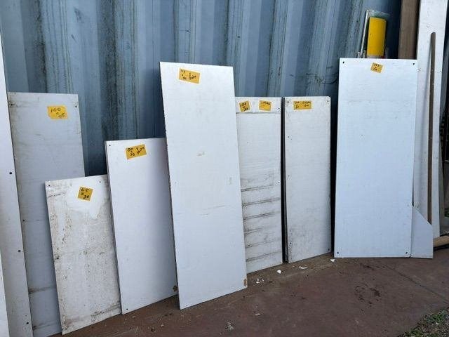 trespa div. stukken gebruikt, Doe-het-zelf en Verbouw, Ophalen, Gebruikt, Overige materialen, Minder dan 20 mm