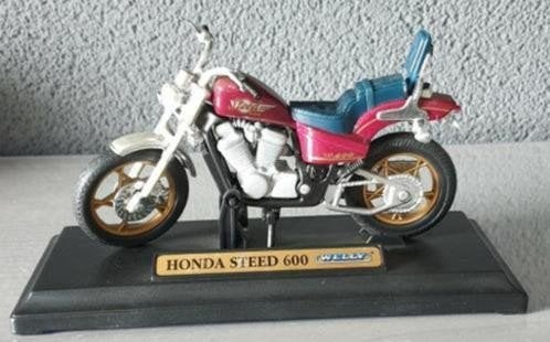 Uit de Welly serie, de Honda Steed 600, Ophalen of Verzenden, Motor, Welly