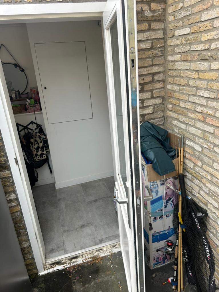 Buitendeur 795x2015 3 puntsluiting hr++, Ophalen of Verzenden, Zo goed als nieuw, Buitendeur, 200 tot 215 cm
