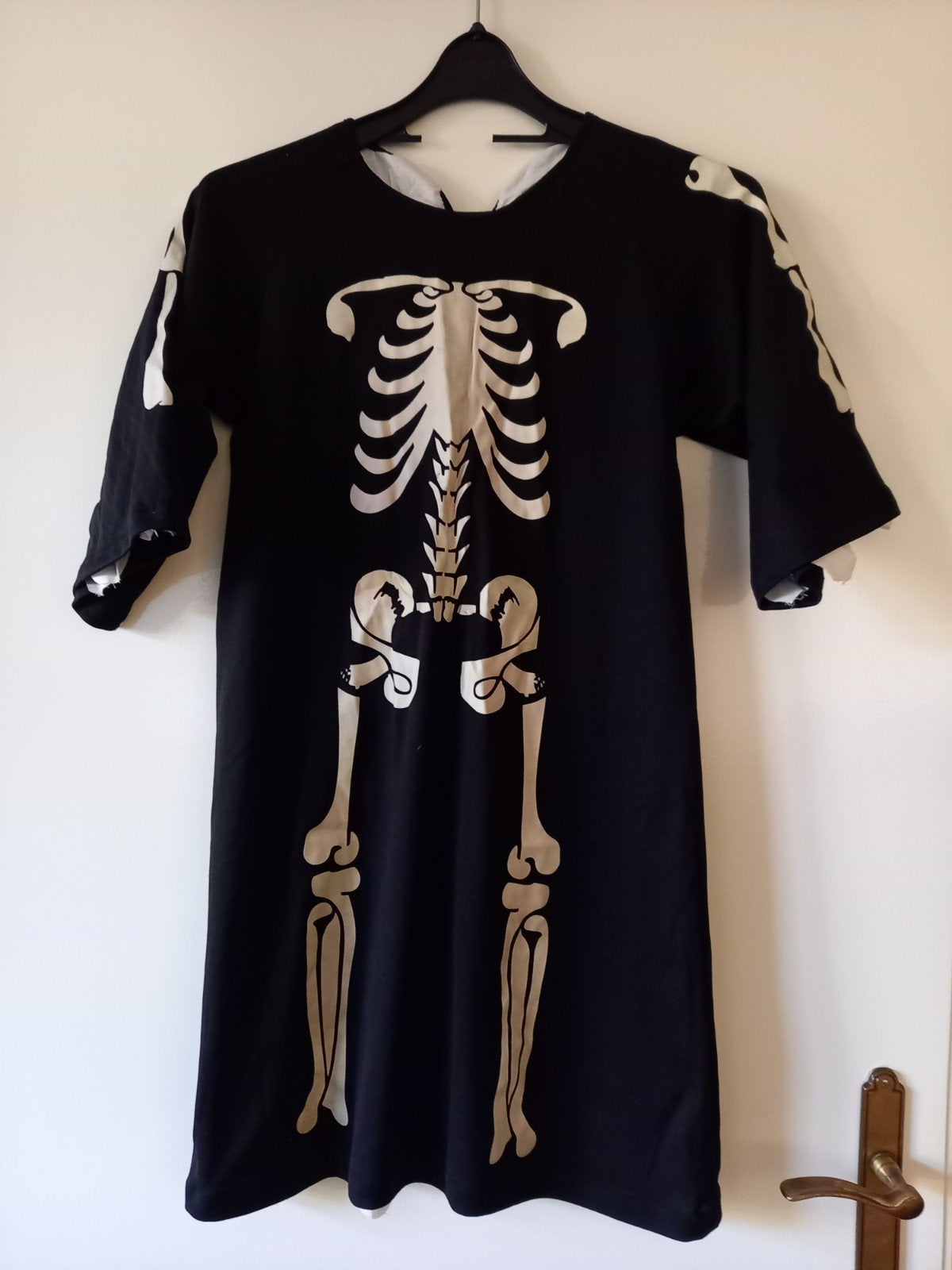 Skelet / spook pak - Glow in the dark - Carnaval  ,Halloween, Kinderen en Baby's, Carnavalskleding en Verkleedspullen, Ophalen of Verzenden