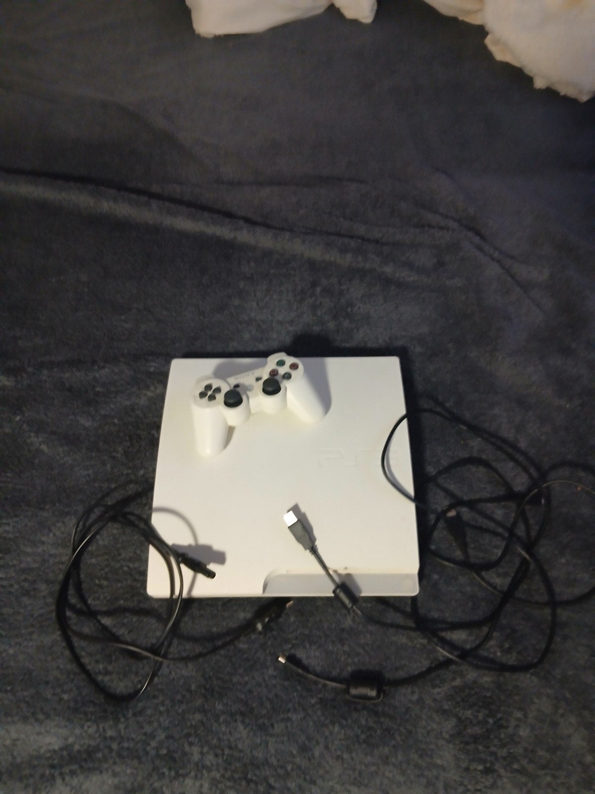 PlayStation 3 (PS3) Wit met 14 spellen en accessoires, Ophalen of Verzenden, Zo goed als nieuw, Met 1 controller