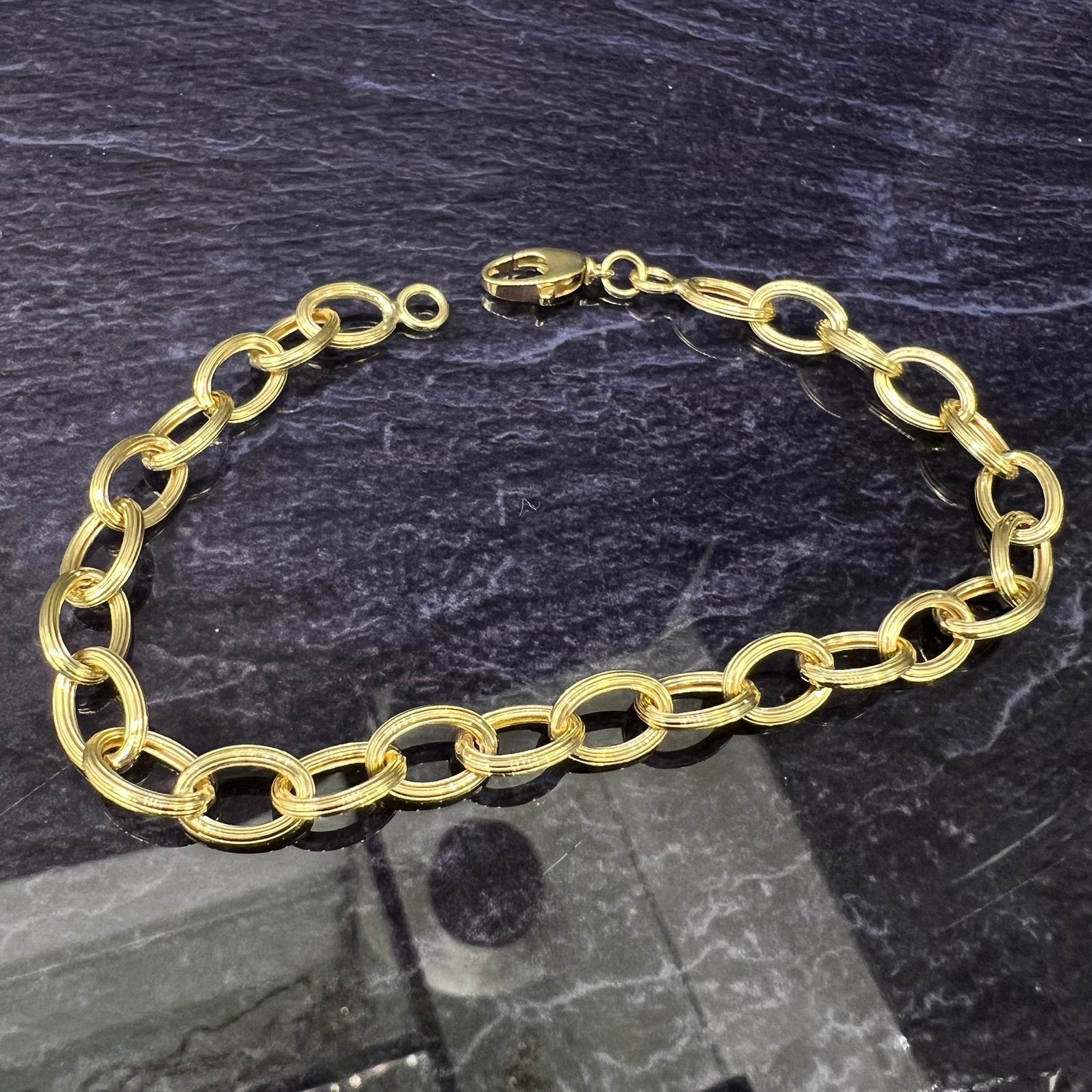 Gouden armband 14 karaat goud nieuw, Ophalen of Verzenden, Nieuw, Goud