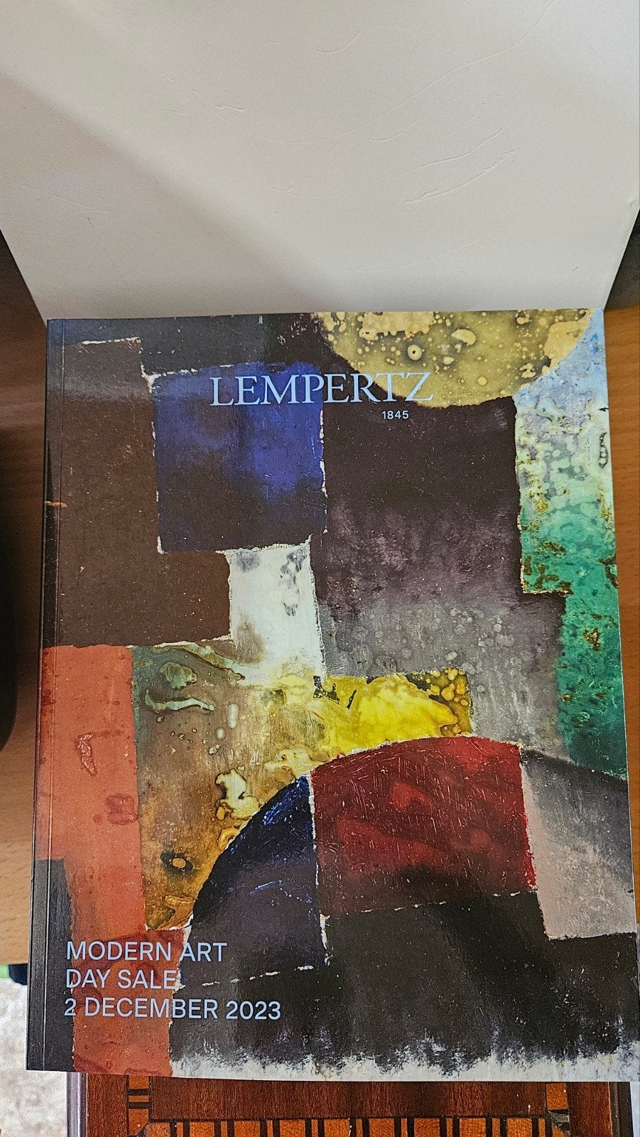 Lempertz Modern Art Day Sale Catalogus 2 Dec 2023, Ophalen of Verzenden, Papier/karton, Overige technieken, Abstract