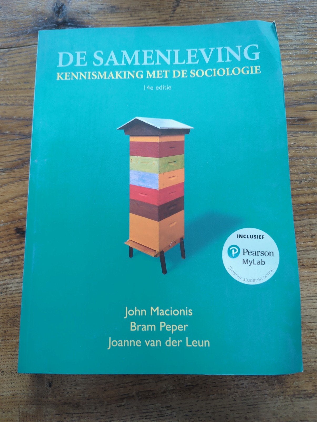 De Samenleving: Kennismaking met de Sociologie 14e editie, Zo goed als nieuw, Gamma, John Macionis, Bram Peper, Joanne van der Leun