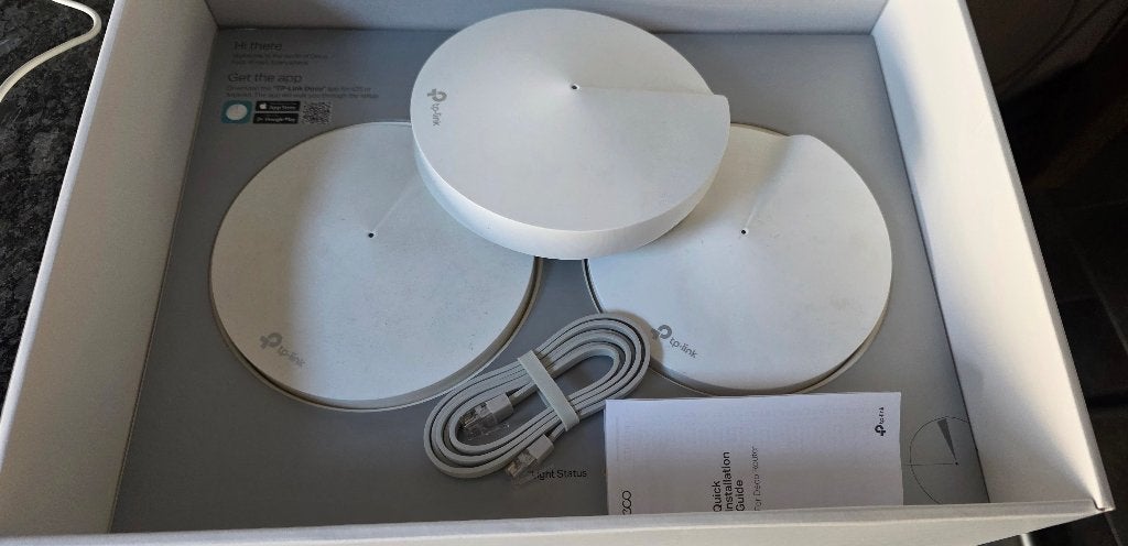TP link Deco M9, Computers en Software, Accesspoints, Ophalen, Gebruikt, Tp link