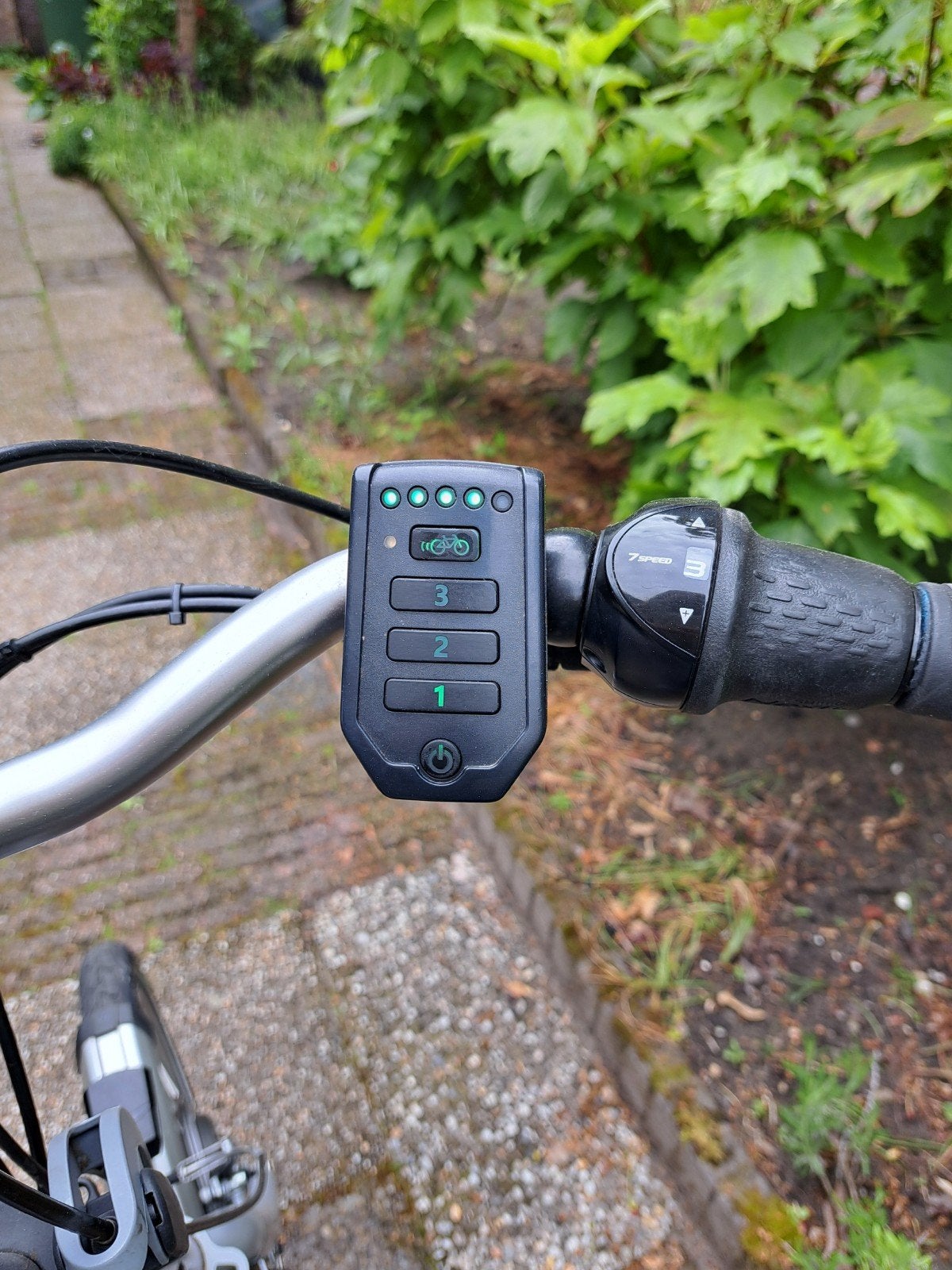 Mooie elektrische Van Raam Midi driewieler, Ophalen, Gebruikt