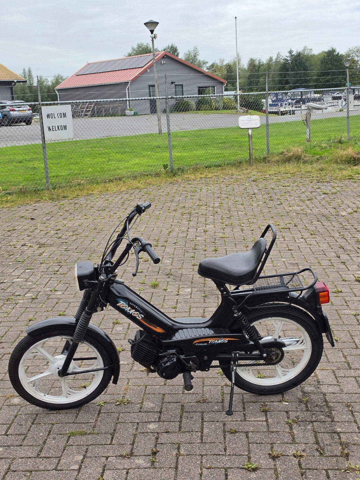 originele tomos blauw kenteken, Ophalen of Verzenden, Gebruikt