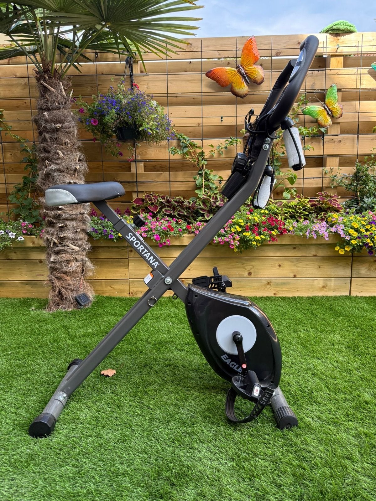 Sportana Eagle Hometrainer - Opvouwbaar en Compact, Ophalen, Gebruikt, Metaal, Benen