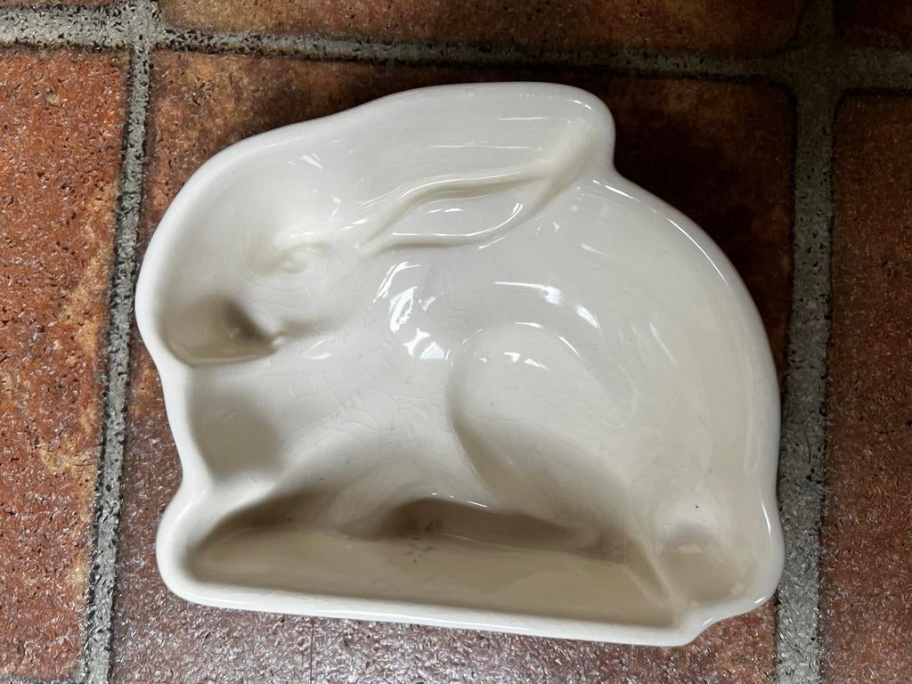 Puddingvorm/schaaltje haas-konijn/decoratief, Ophalen of Verzenden