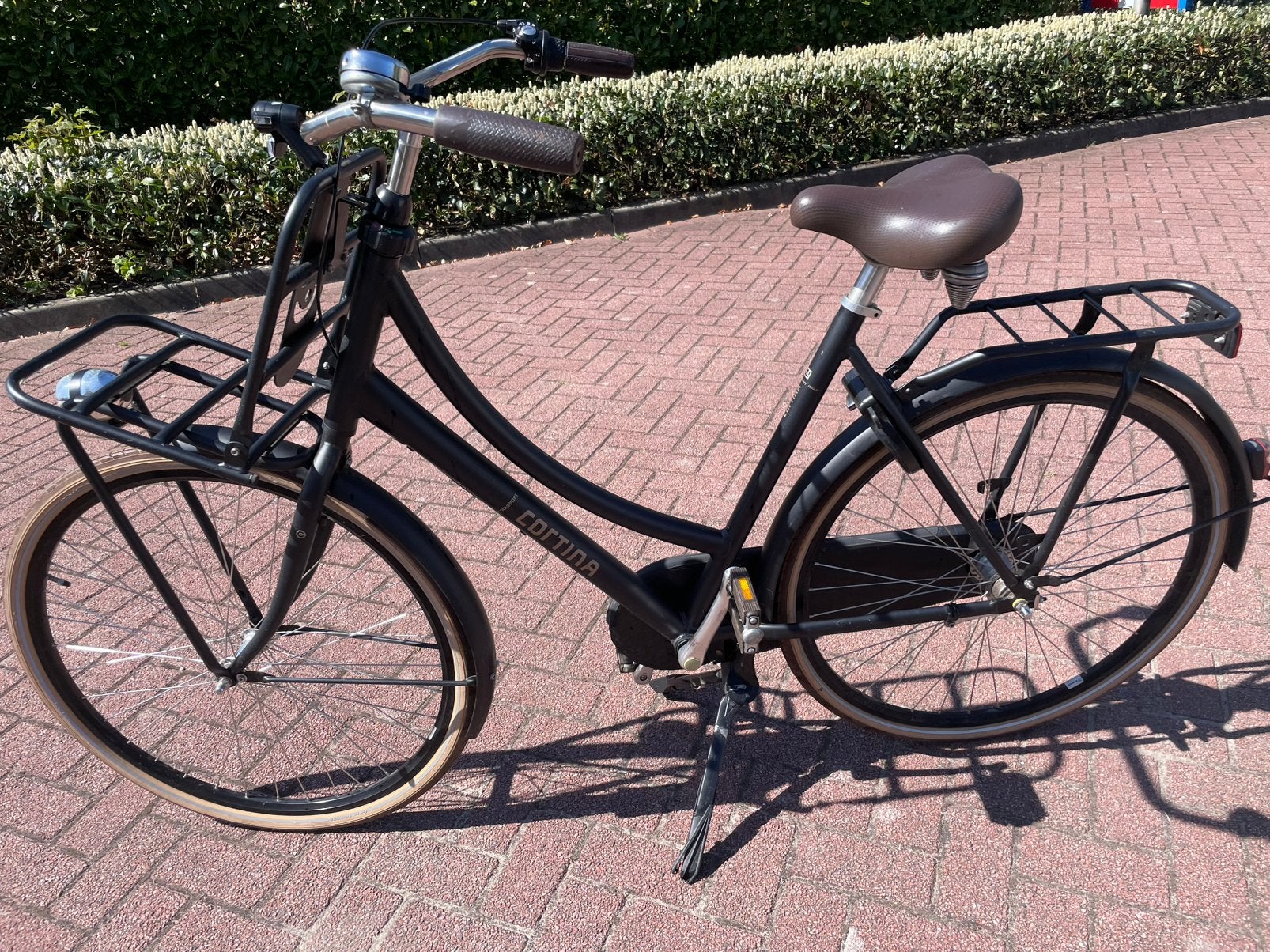 Mooie L4 Cortina dames transportfiets., Ophalen, Terugtraprem, Gebruikt, Versnellingen
