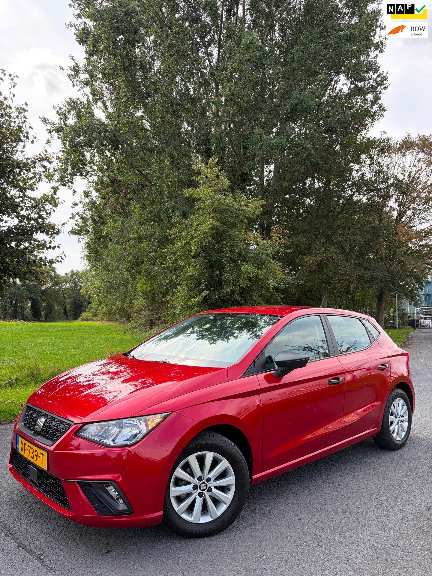 Seat Ibiza 1.0 MPI Reference |NAP|5 drs|Bluetooth|Cruise, Stof, Gebruikt, Euro 6, 540 kg