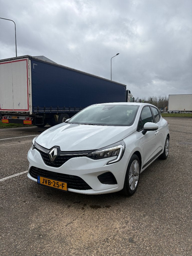 Renault Clio 1.0 SCE 49KW 2021 Wit, Auto's, Renault, Voorwielaandrijving, Wit, Handgeschakeld, 19 km/l