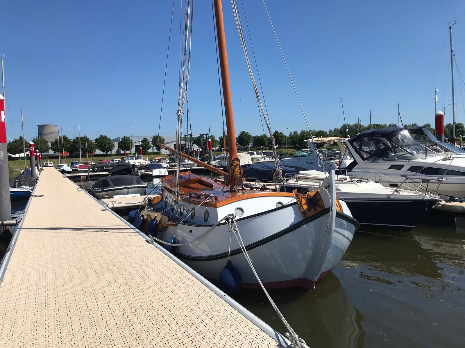 Vollenhovense Bol Kooijman & De Vries, Watersport en Boten, Platbodems, Ophalen of Verzenden, Gebruikt, Staal, Diesel