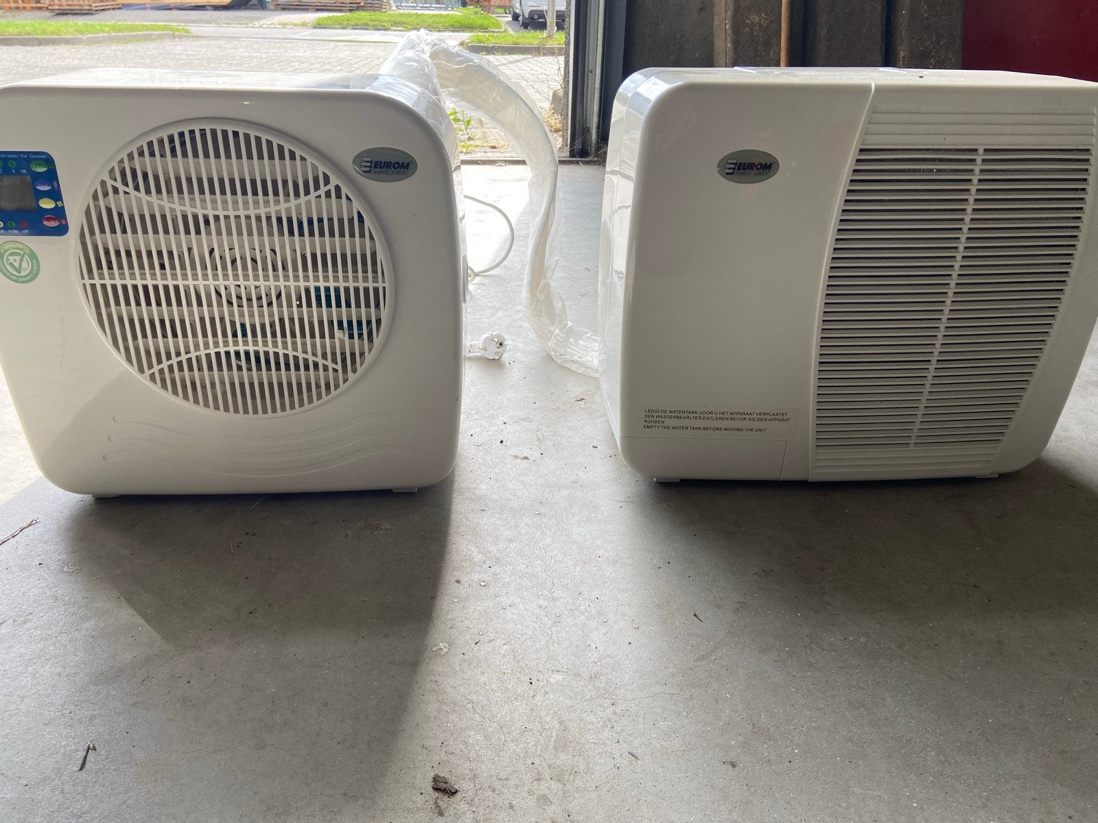 Eurom AC 2400 Mobiele Airco - Compact en Krachtig, Gebruikt, Minder dan 60 m³, 3 snelheden of meer, Ophalen of Verzenden
