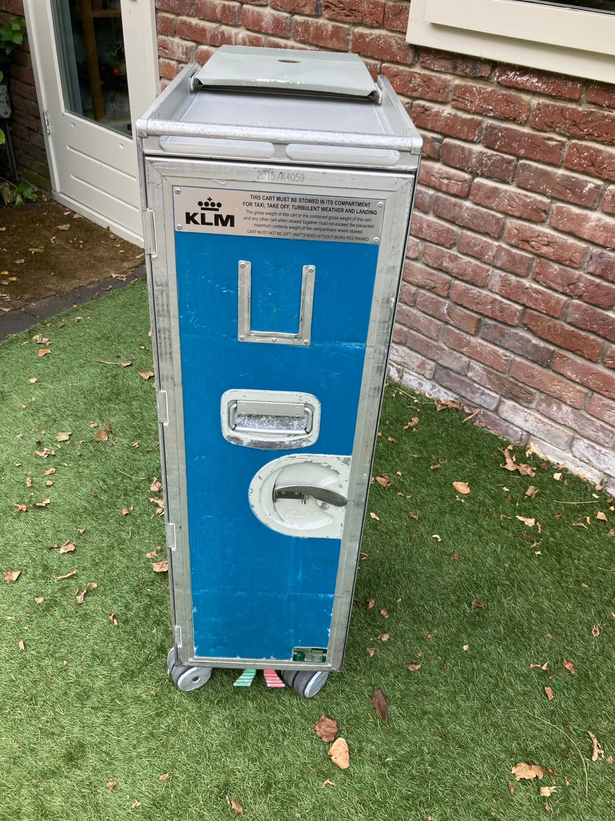 KLM Vliegtuig Trolley - Uniek Design, Ophalen, Gebruikt