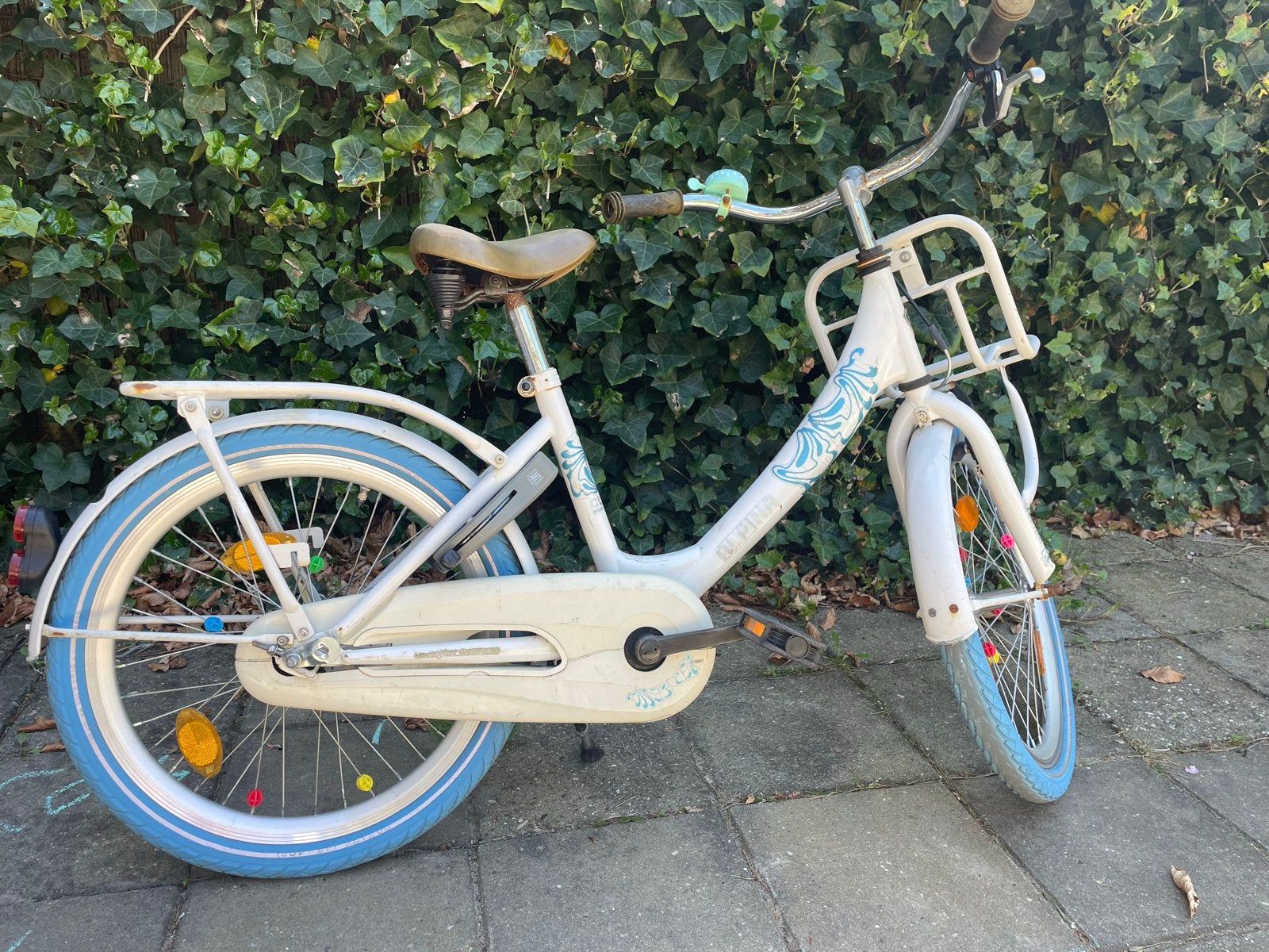 Alpina 20 inch meisjesfiets - in goede staat, Ophalen, Gebruikt, Terugtraprem, 20 inch of meer