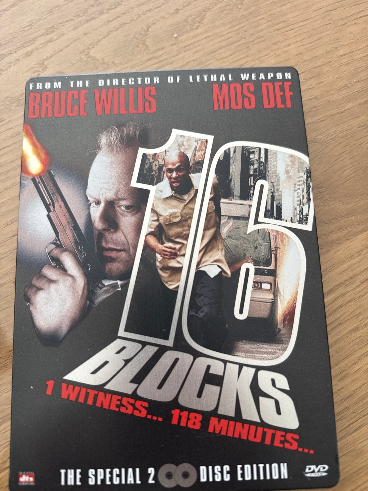 16 Blocks - Special 2-Disc Edition (Bruce Willis, Mos Def), Vanaf 16 jaar, Nederlands, Actiethriller, Ophalen of Verzenden