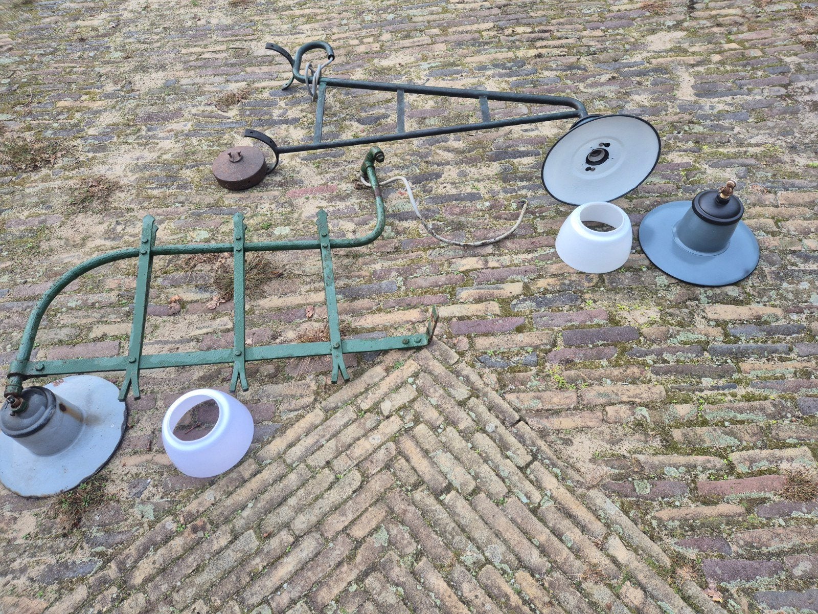 Div Straatlamp stallamp TB 200 buitenlamp lamp compl beugel, Ophalen, Gebruikt, Overige typen