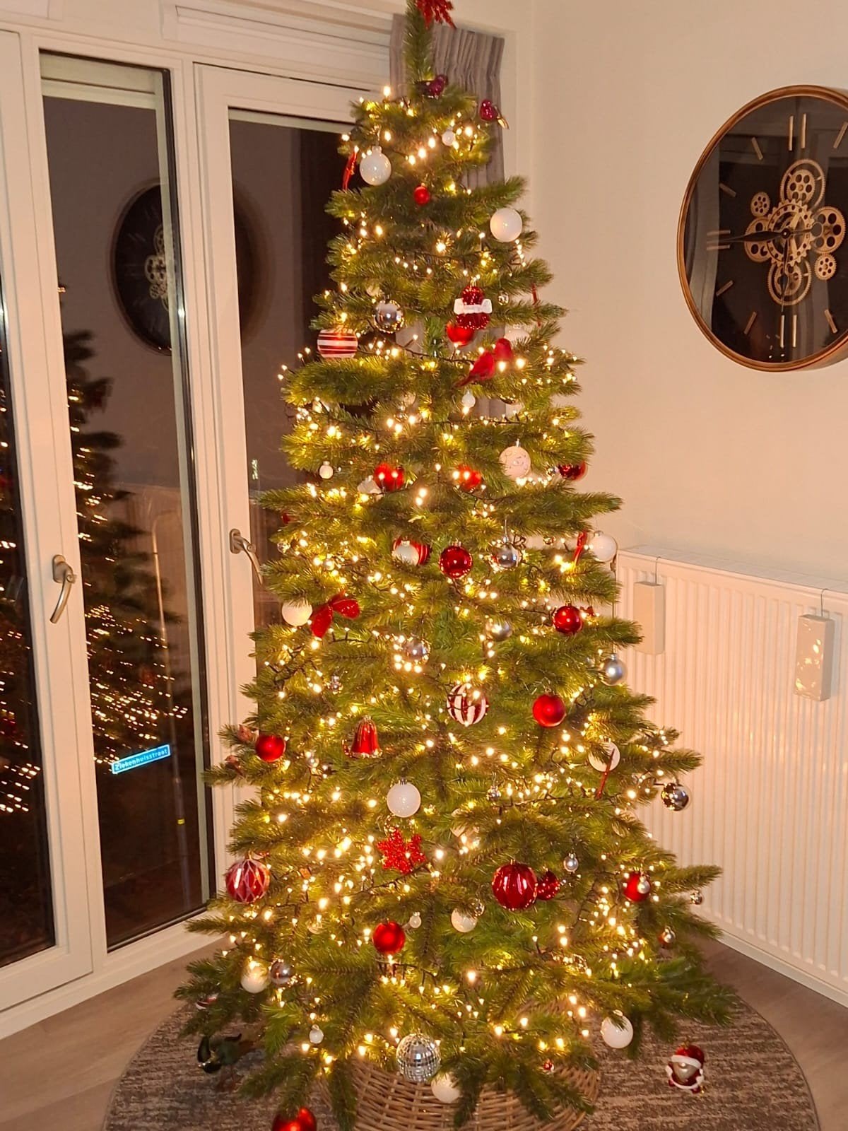 Prachtige Kerstboom comleet., Ophalen, Zo goed als nieuw