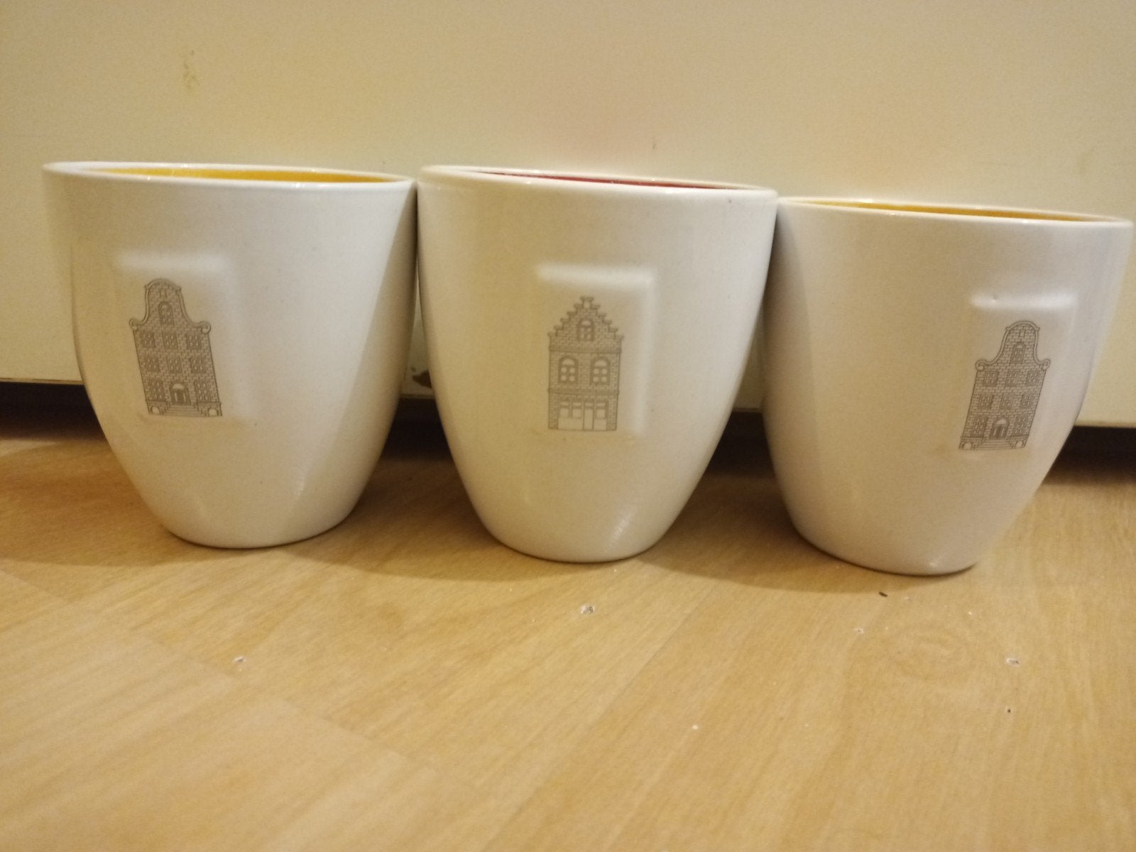 Drie kopjes postcode loterij, Ophalen of Verzenden, Zo goed als nieuw, Gebruiksvoorwerp